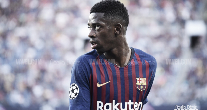 Ousmane Dembélé en un partido de UEFA Champions League | Foto de Noelia Déniz, VAVEL