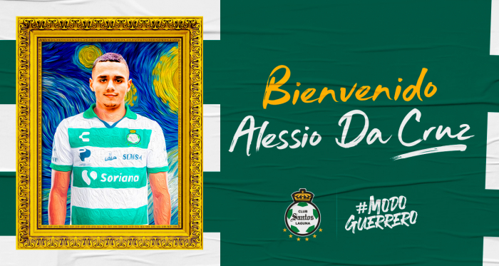 Alessio Da Cruz, al Santos Laguna