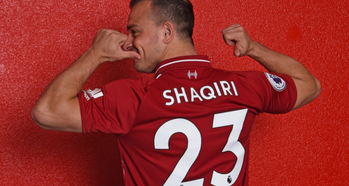 Liverpool seal Xherdan Shaqiri signing. | Photo: Liverpool FC.