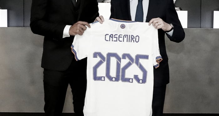 Casemiro, hasta 2025