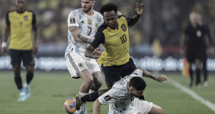 Ecuador y Argentina terminan la Eliminatoria con una igualdad