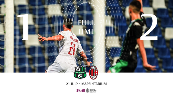 Serie A - Il Milan vince contro il Sassuolo: decisiva la doppietta di Ibrahimovic