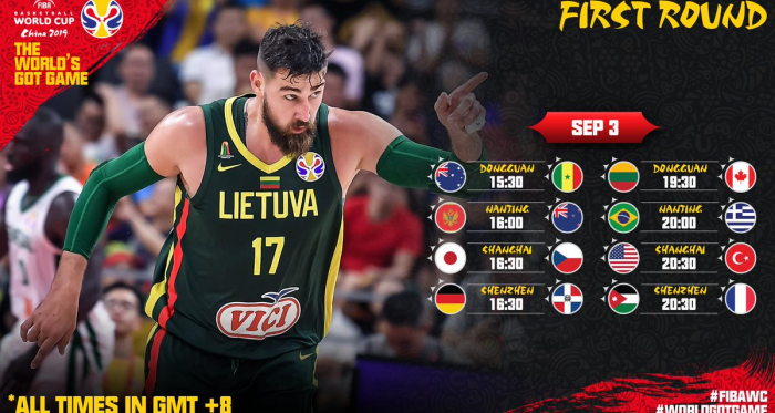 Basket Mondiale FIBA Cina 2019- A casa la Germania e qualificata la Francia