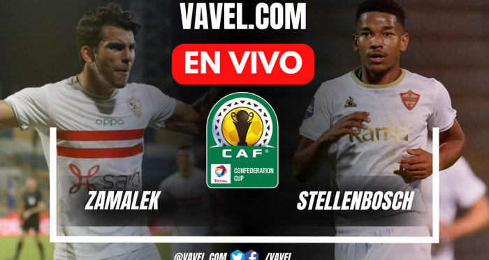 Goles y Resumen del Zamalek 0-1 Stellenbosch en CAF Confederation Cup