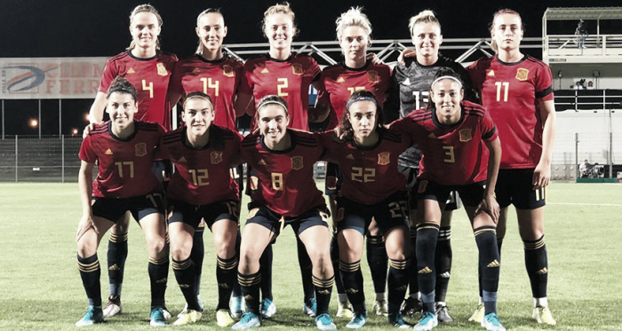 España sufrió una sorpresiva derrota ante Francia en el arranque de la temporada 2019/2020 | Fotografía: SefutbolFem 