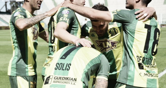 El Tiburón tiene que plasmar en el marcador lo que muestra en el juego. (Foto: Aldosivi - Sitio Oficial)