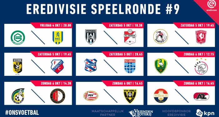 Eredivisie- Nessuna novità da segnalare: continua il duello tra Ajax e PSV