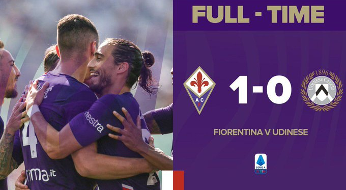 Serie A - La Fiorentina supera 1-0 l'Udinese: Milenkovic decide la sfida