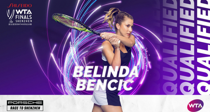 Belinda Bencic qualifies for the WTA Finals