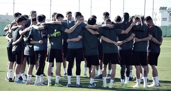 La selección Sub-17 se encuentra a pocos días de viajar a Brasil para disputar la Copa del Mundo 2019 | Foto: @SeFutbol