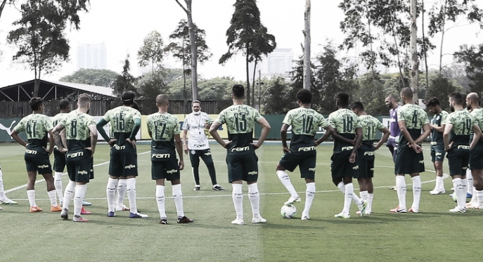 Jogadores do Palmeiras reiteram desejo de jogar contra Flamengo