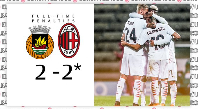 Il Milan si qualifica ai gironi di Europa League vincendo una delle gare più strane di sempre