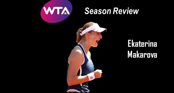 Ekaterina Makarova endured through a tough stretch of results this year | Edit: Don Han