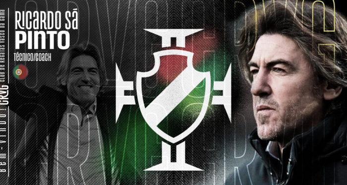 Vasco oficializa contratação do treinador português Ricardo Sá Pinto