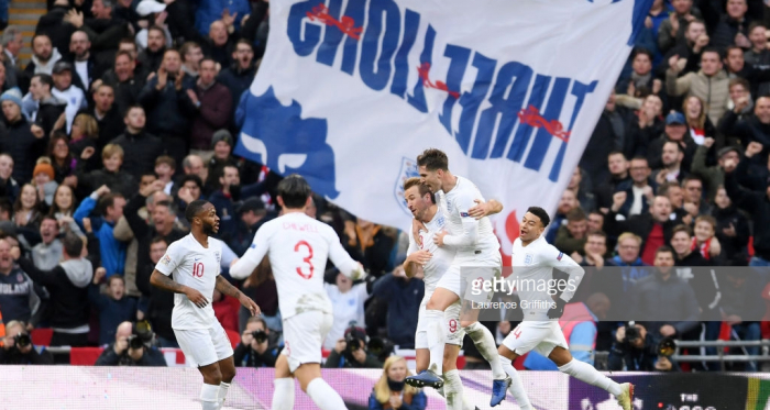 Harry Kane scored England's winner in the 85th minute | Photo: Getty