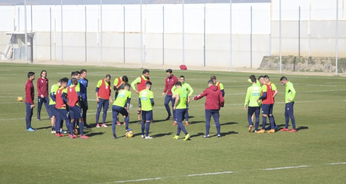 El Granada CF se prepara para recibir al Tenerife con cuatro entrenamientos