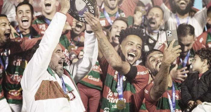 Exclusivo - Capitão Luis Ricardo reforça vontade de ficar na Portuguesa após título da A2