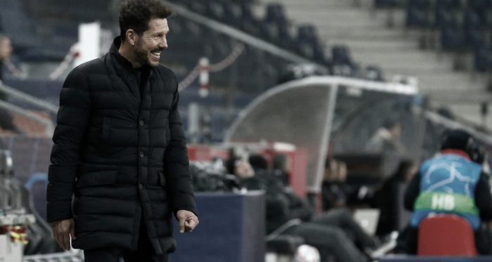 Simeone: "Saúl muy importante para nosotros y la Selección Española"