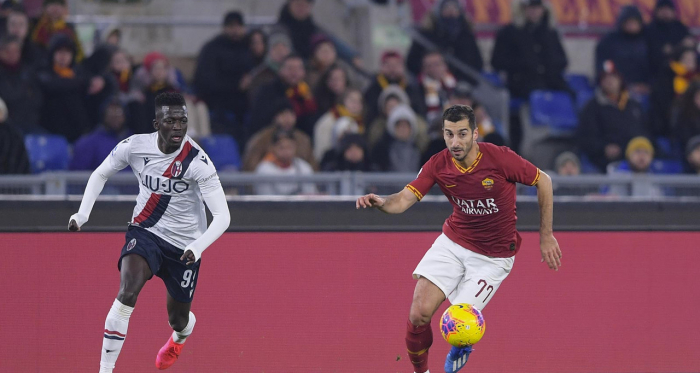 Barrow stende la Roma: il Bologna espugna l'Olimpico 