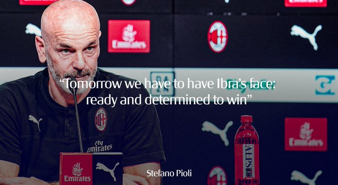 Milan, vigilia del berby - Pioli in conferenza stampa: "Dobbiamo avere la carica di Ibra domani"