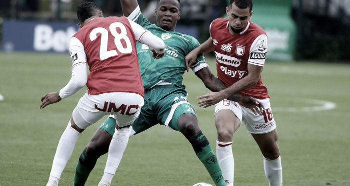 La Equidad finalizó la fase regular de la Liga 2021-I con derrota ante Santa Fe