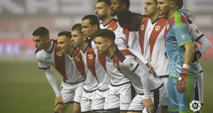Titulares del Rayo Vallecano. Fotografía: La liga