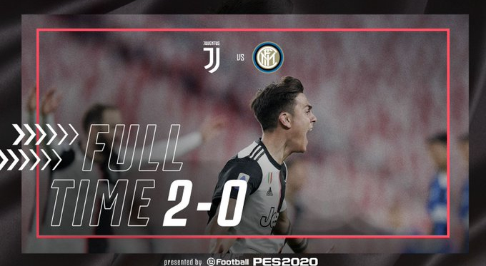 Serie A - La Juventus batte l'Inter e si riprende la vetta della classifica (2-0)