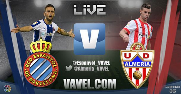 Resultado Espanyol - Almería en Liga BBVA 2014 (1-2)