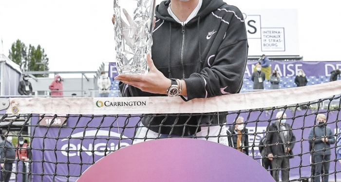 Svitolina alza su título 15 en Estrasburgo