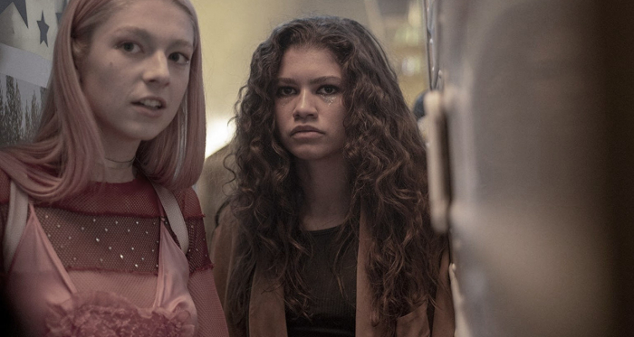 Zendaya y Hunter Schafer en 'Euphoria' | Fuente: IMDb