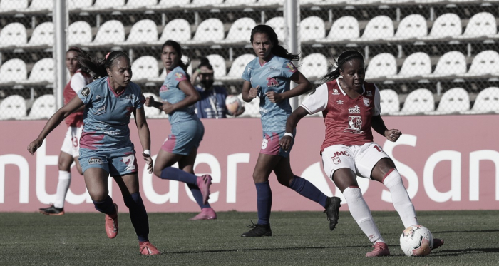 Santa Fe rugió en su debut por Copa Libertadores Femenina