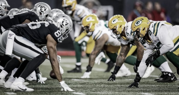 Los Raiders derrotan a los Packers en
Canadá