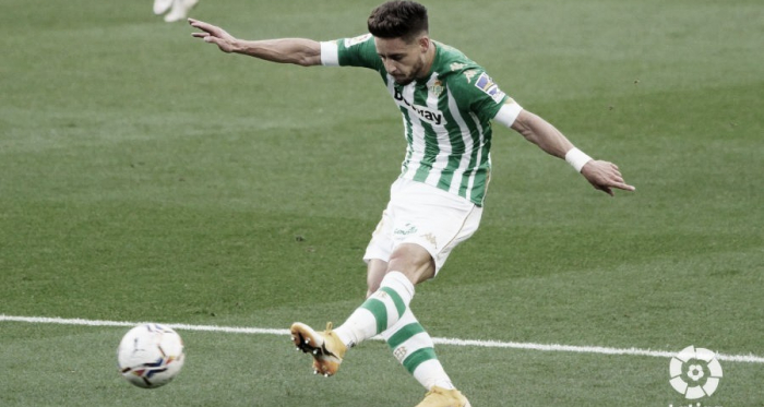 El Betis se convierte en el segundo equipo con el que más partidos ha jugado Álex Moreno