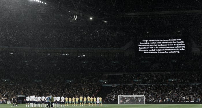 El fútbol inglés en el conflicto Israel-Palestina