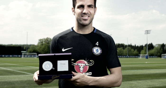 Fabregas galardonado con un premio &#039;Milestone&#039;