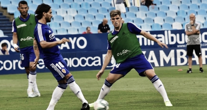 El Real Zaragoza es el equipo de Segunda que más remates promedia por partido. Imagen: Andrea Royo