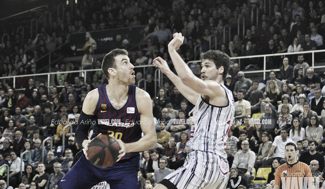 Victor Claver durante el partido contra Fuenlabrada (vía: VAVEL)