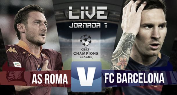 Resultado del Roma - Barcelona en Champions League 2015 (1-1)