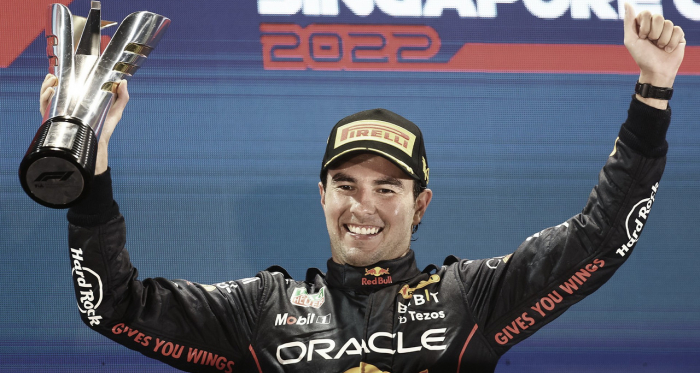 Pérez ultrapassa Leclerc na largada e vence o GP de Singapura