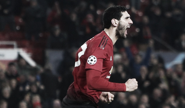 Marouane Fellaini marcó el gol del triunfo | Foto: ManUtd