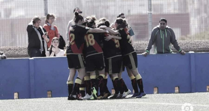 Jugadores celebrando un gol. Fotografía: La Liga