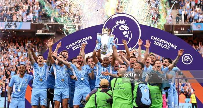 Manchester City 3-2 Aston Villa: Citizens retain Premier League title after  stunning second-half comeback
