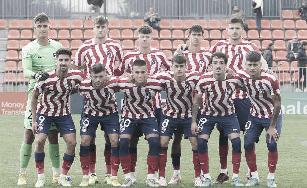 El Atleti B pierde una gran oportunidad