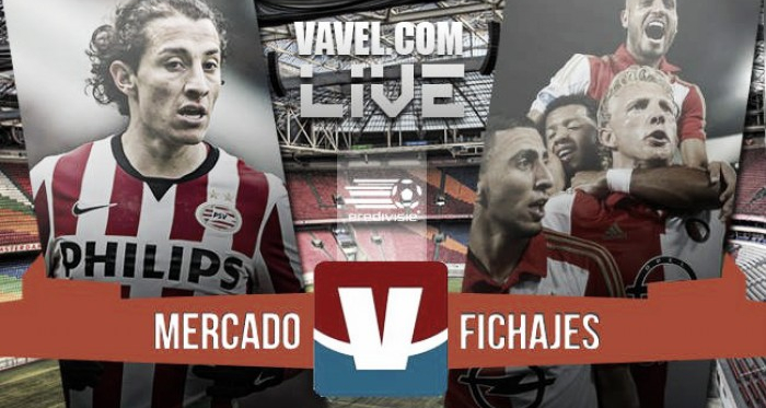 Mercado invernal de fichajes Eredivisie temporada 2015/2016