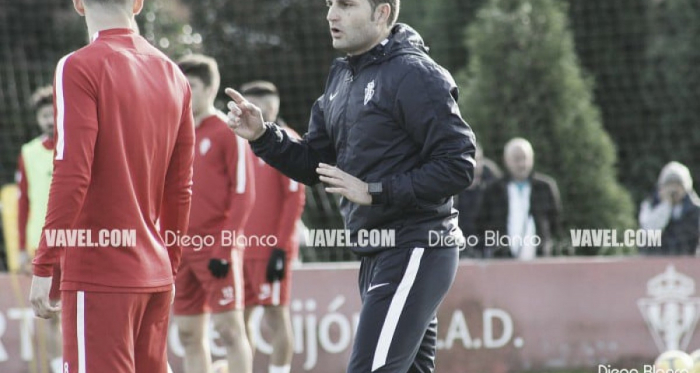 El Sporting se prepara para enfrentarse a Osasuna