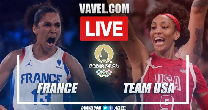 Highlights and points of France 66-67 USA in 2024 Olympic Women's Basketball Final