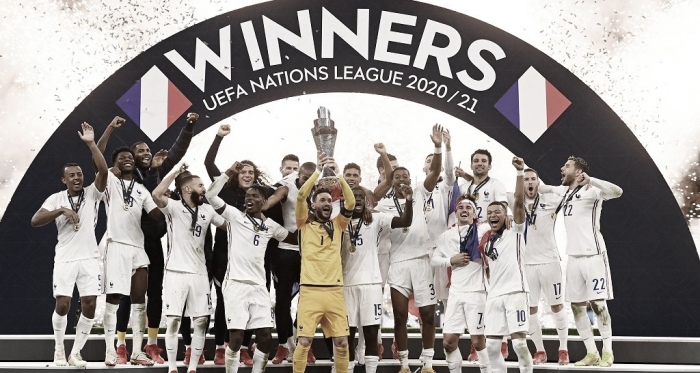 Com polêmicas do VAR, França vira para cima da Espanha e é campeã da Nations League