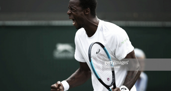 Gael Monfils jugará las semifinales en Amberes. Foto: Getty Images.