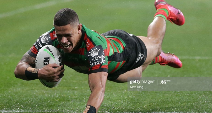 South Sydney Rabbitohs 18-10 Wests Tigers: First Gagai hat-trick secures win