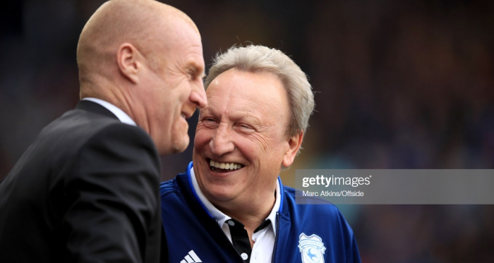 It is unlikely that both of these managers will be smiling in two months time (photo: Getty Images)